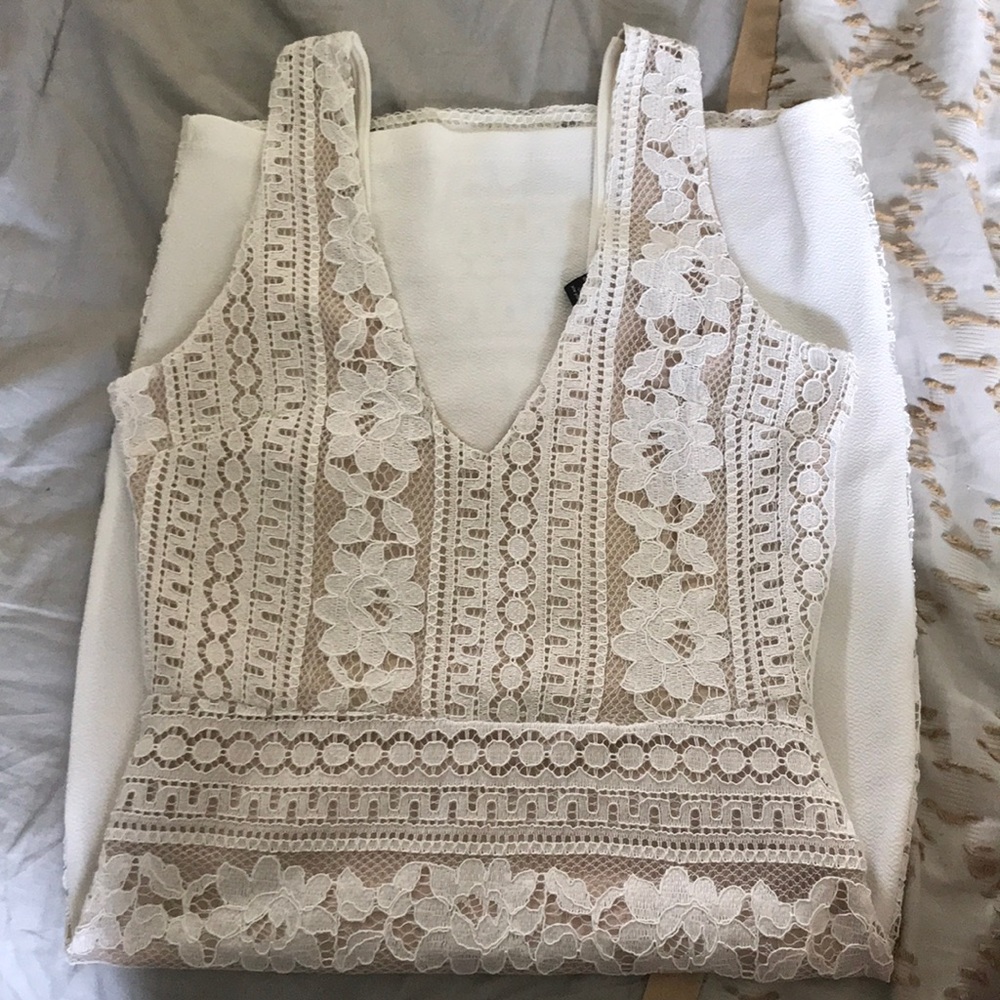 White dress